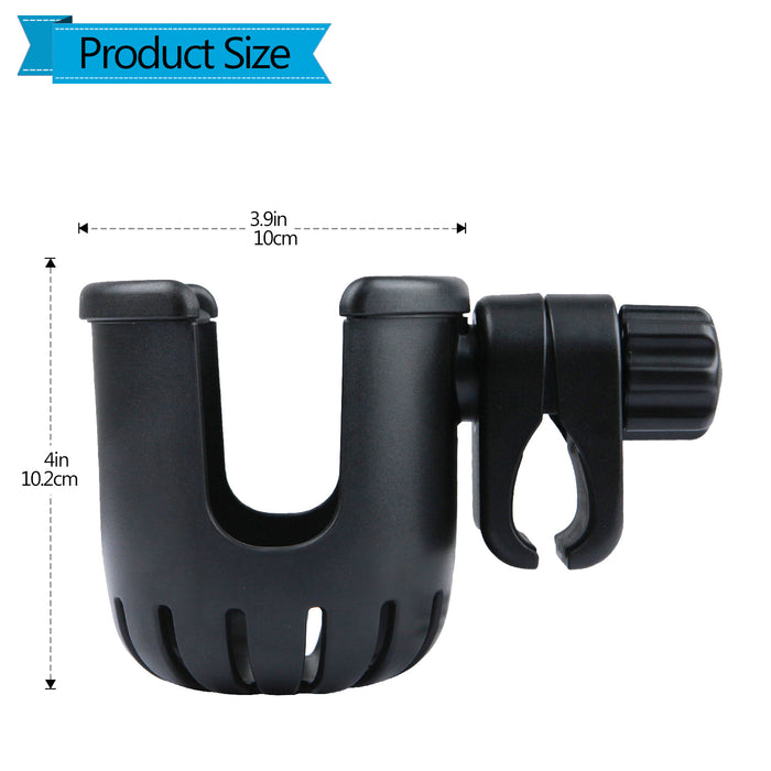 Universal Cup Holder for Bikes, Trolleys or Walkers