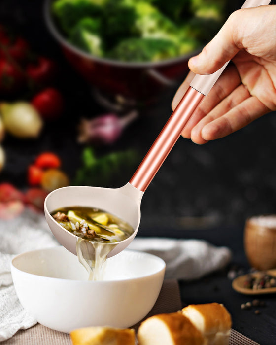 Pack of 2 Silicone Ladle Spoons