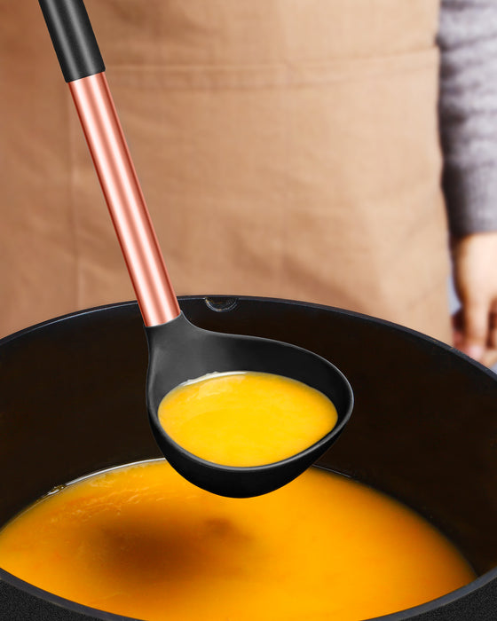 Pack of 2 Silicone Ladle Spoons