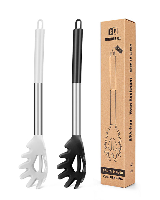 Pack of 2 Silicone Pasta Fork