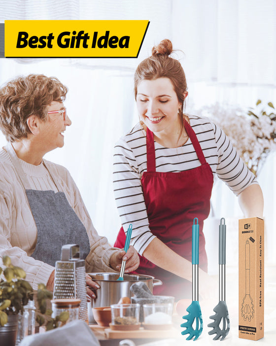 Pack of 2 Silicone Pasta Fork