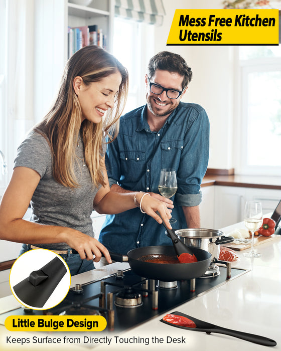 Pack of 2 Cooking Spoons for Non Stick Cookware