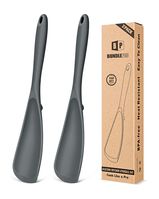 Pack of 2 Cooking Spoons for Non Stick Cookware
