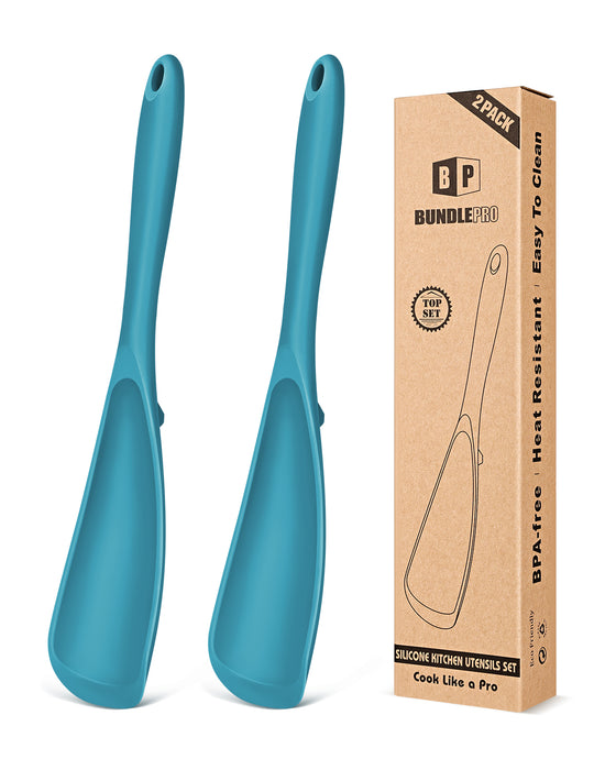 Pack of 2 Cooking Spoons for Non Stick Cookware