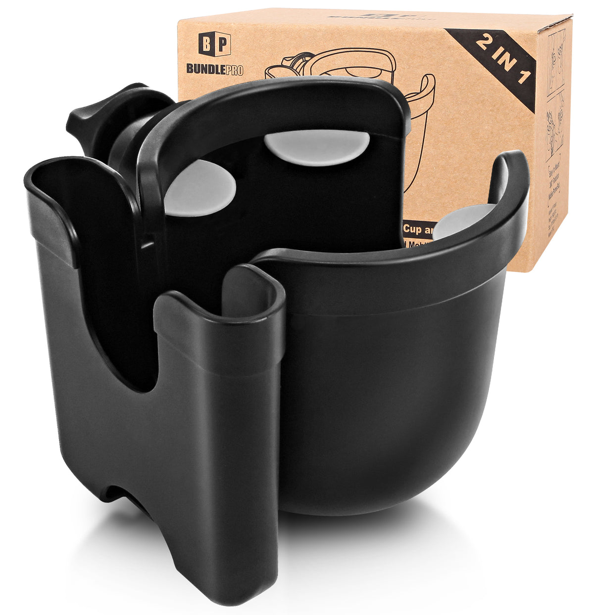 Universal Stroller Cup Holder with Mobile Phone Case — BundleP
